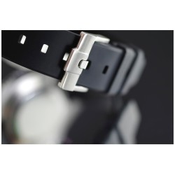 Bracelet RubberB M106CD Noir avec boucle