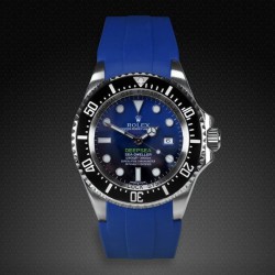 Bracelet RubberB M107 Bleu