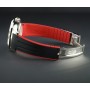 Rubber B strap M110 Black/Red