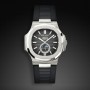 Rubber B strap PK77 for Patek Philippe Nautilus Black