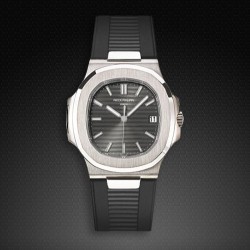 Bracelet RubberB PK77 pour Patek Philippe Nautilus Gris