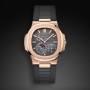 Rubber B strap PK77 for Patek Philippe Nautilus Grey