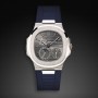 Rubber B strap PK77 for Patek Philippe Nautilus Navy Blue