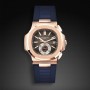 Bracelet RubberB PK77 pour Patek Philippe Nautilus Bleu