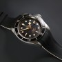 RubberB strap T800 for Tudor Black/Sand