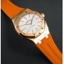 Rubber B strap APC41 Orange for Audemars Piguet On Strap 41mm