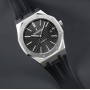 Rubber B Strap APV41 Black for Audemars Piguet Royal Oak 41mm on Bracelet - Velcro Series