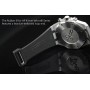 Rubber B Strap APV41 Black for Audemars Piguet Royal Oak 41mm on Bracelet - Velcro Series