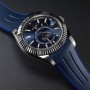 Rubber B Strap M111 Navy/Blue for Sky-Dweller on Oyster Bracelet