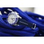 RubberB strap M109 Navy/White for Rolex Yachtmaster II 44mm