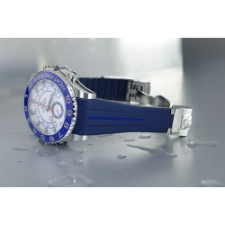 Bracelet RubberB M109 Bleu/Bleu