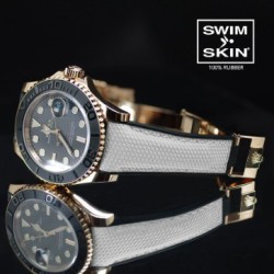 Bracelet RubberB Ballistic SwimSkin M200 Blanc 