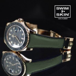 Bracelet RubberB Ballistic SwimSkin M200 Vert 