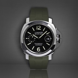 RubberB Strap Luminor 44 mm Military Green