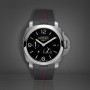 RubberB Strap Black/red Luminor 44 mm 1950 Type II