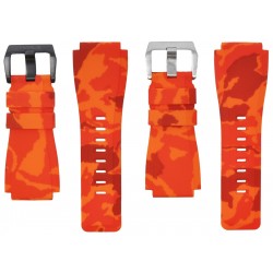 Horus Camouflage Rubber for Bell&Ross orange