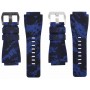 Horus Bracelet Camouflage Caoutchouc pour Bell&Ross digital bleu