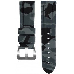 Horus Bracelet Camouflage Caoutchouc pour Panerai graphite