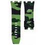 Horus Bracelet Camouflage Rubber Vert pour APROO 44mm