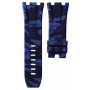 Horus Bracelet Camouflage Rubber Bleu pour APROO 44mm