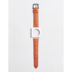 Bracelet Camille Fournet Autruche orange