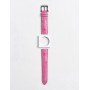 Camille Fournet strap Oostrich pink