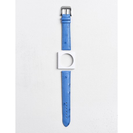 Camille Fournet strap Oostrich lapis lazuli