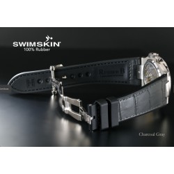 Rubber B strap Alligator SwimSkin PK79S Brown 