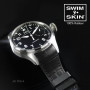 Rubber B Alligator SwimSkin pour IWC Big pilot -