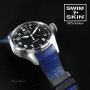 Rubber B strap Alligator SwimSkin for IWC Big pilot -