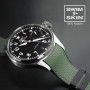 Rubber B strap Ballistic SwimSkin for IWC Big Pilot -