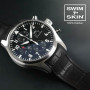 Rubber B strap Alligator SwimSkin for IWC pilot Chronograph 21mm -