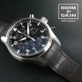 Rubber B strap Alligator SwimSkin for IWC pilot Chronograph 21mm -