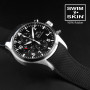 Rubber B strap Ballistic SwimSkin for IWC Pilot Chronograph 21mm -