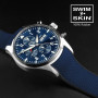 Rubber B strap Ballistic SwimSkin for IWC Pilot Chronograph 21mm -