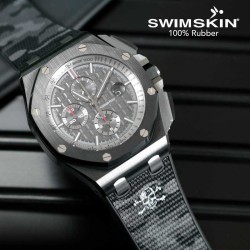 Rubber B strap SwimSkin Twill  APC44 Urban Camo