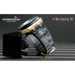 Rubber B strap SwimSkin Twill  APC42 Urban Camo