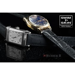 Bracelet Rubber B Alligator SwimSkin PS22 - Noir