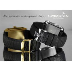 Rubber B strap Ballistic SwimSkin - Black