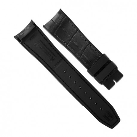 Rubber B strap Alligator SwimSkin for 21mm -