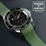 Rubber B strap Ballistic SwimSkin 21mm - Omega Seamaster heritage