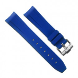 Bracelet RubberB M106 Bleu avec boucle