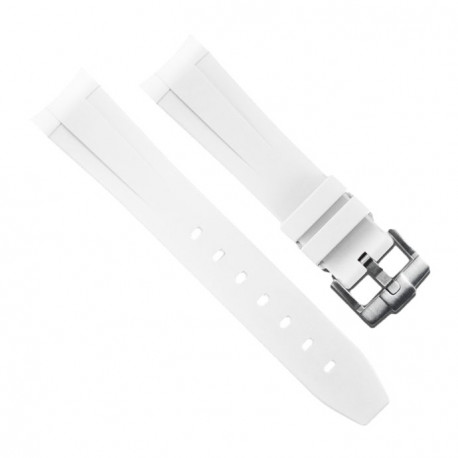 Rubber B strap M141 White with buckle 