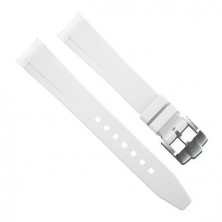 Bracelet RubberB M317 Blanc