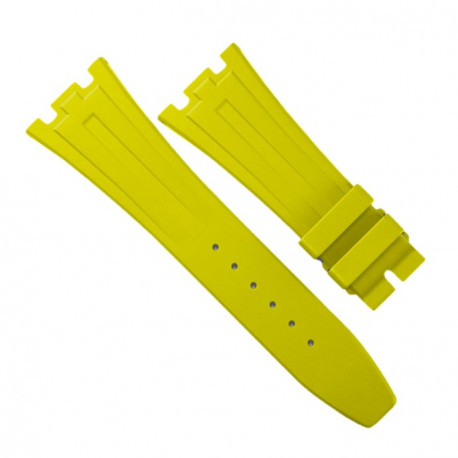 Bracelet RubberB pour Audemars Piguet 41mm Jaune