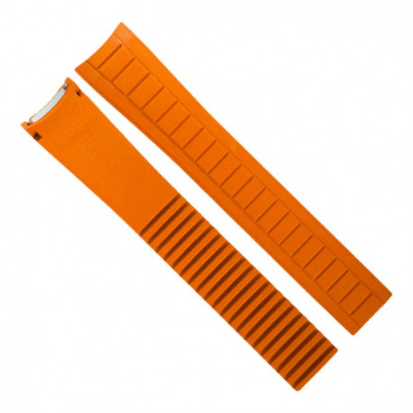 Rubber B strap PK22 Mandarin Orange