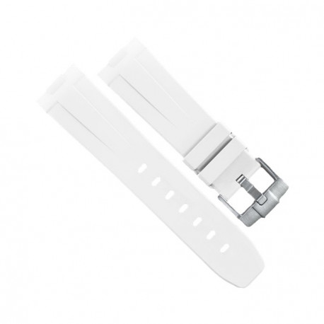 RubberB Strap Luminor 44 mm White