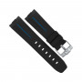 RubberB Strap Black/Blue Luminor 44 mm 1950 Type II