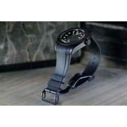 RubberB bracelet T805 pour Tudor Noir