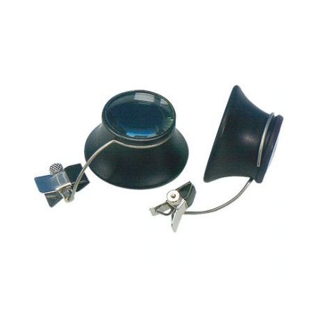 Loupe horloger avec attache lunette et pince